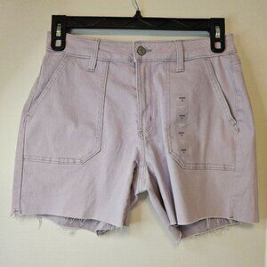 Sonoma Purple Lavender Women shorts High Rise Size 8